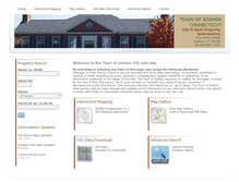 Tablet Screenshot of goshen.mapxpress.net